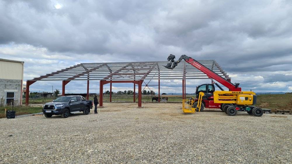Structure en metal
