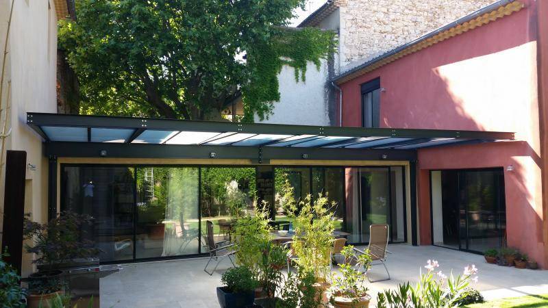 Pergola metallique