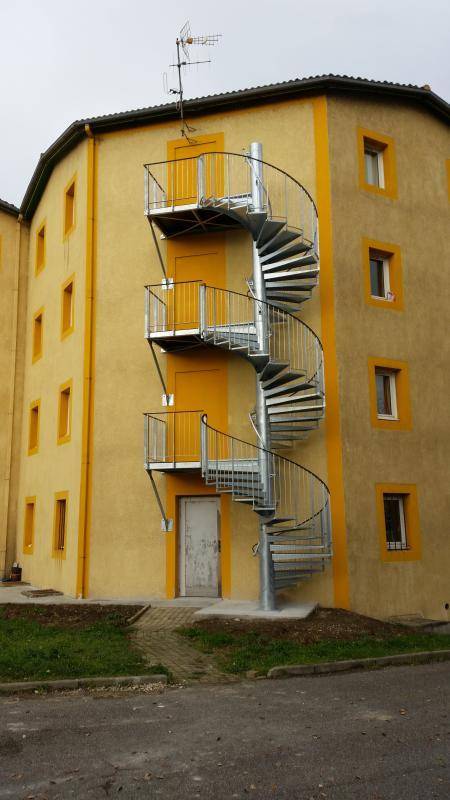 Escalier en metal