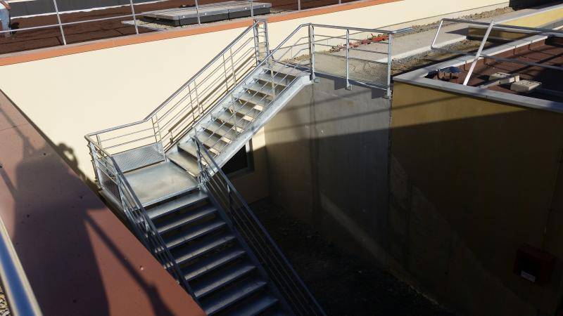 Escalier en metal