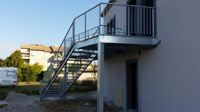 Escalier en metal