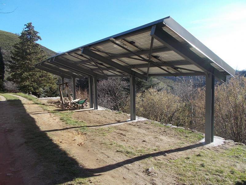 Structure en metal